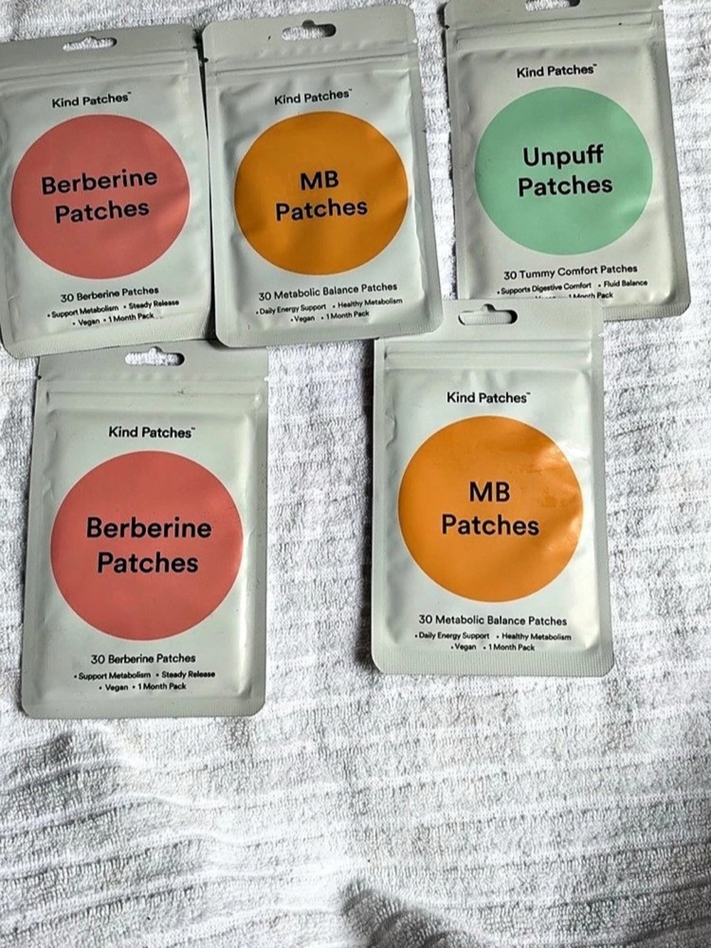 Kind Patches Metabolic Trio and Berberine Patches